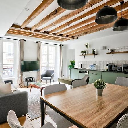 Magnifique Appartement Pour 6 - Montorgueil Paris Exterior foto