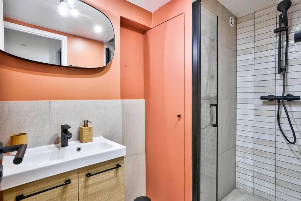 Magnifique Appartement Pour 6 - Montorgueil Paris Exterior foto